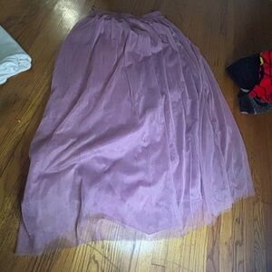 Elegant Lavender Skirt